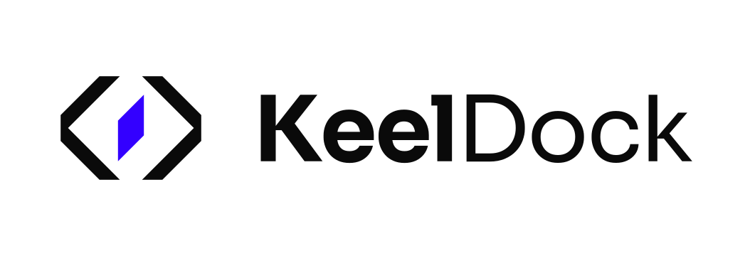 KeelDock horizontal lockup