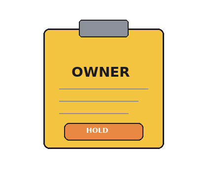 OWNER clipboard HOLD pulse loop